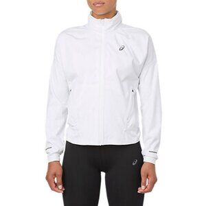 Nwt Asics | Accelerate Jacket In Brilliant White